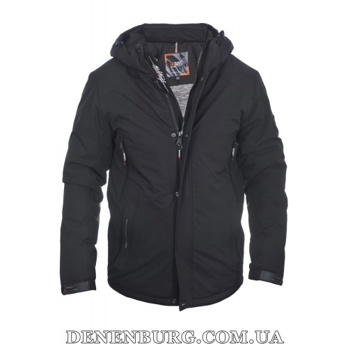  Куртка чоловіча зимова BLACK VINYL 25-C25-2675L чорна