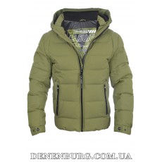  Куртка чоловіча зимова BLACK VINYL 25-C25-2707C зелена