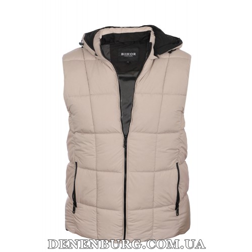  Жилет чоловічий BIHOR 25-B-423 бежевий