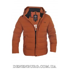  Куртка чоловіча зимова BIHOR 25-B-442 руда