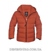  Куртка чоловіча зимова BIHOR 25-B-448 помаранчева