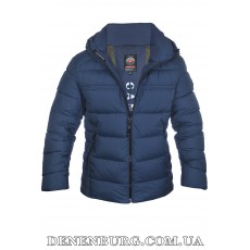  Куртка чоловіча зимова BIHOR 25-B-448 синя