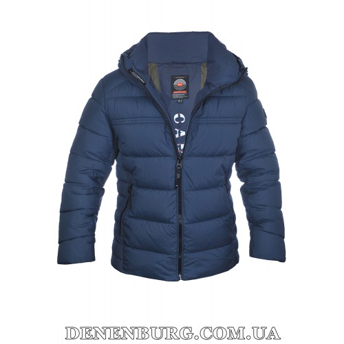  Куртка чоловіча зимова BIHOR 25-B-448 синя