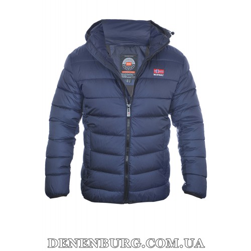  Куртка чоловіча зимова BIHOR 25-B-458 темно-синя