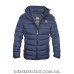  Куртка чоловіча зимова BIHOR 25-B-458 темно-синя