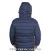  Куртка чоловіча зимова BIHOR 25-B-458 темно-синя