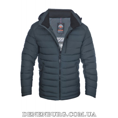  Куртка чоловіча зимова BIHOR 25-Z-2514 темно-зелена