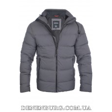  Куртка чоловіча єврозіма DENENBURG 25-71037 темно-сіра