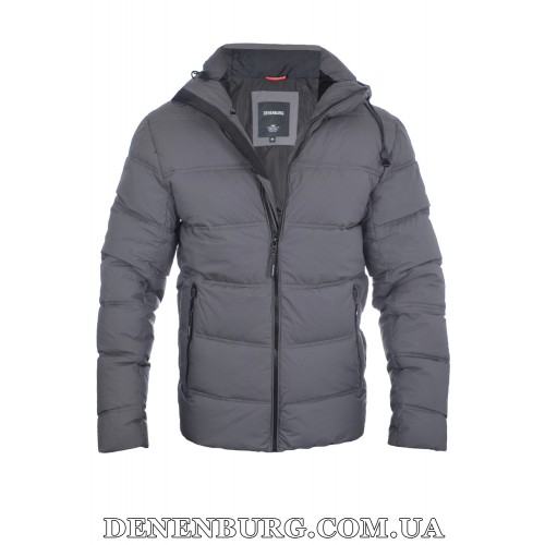  Куртка чоловіча єврозіма DENENBURG 25-71037 темно-сіра