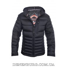  Куртка чоловіча єврозіма INDACO 25-IC460CQ чорна