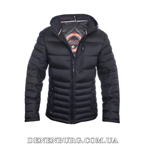  Куртка чоловіча єврозіма INDACO 25-IC460CQ чорна