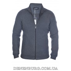  Кофта чоловіча LE GUTTI 25-4134-22 темно-сіра