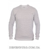  Светр чоловічий LE GUTTI 25-4143-23 світло-сірий