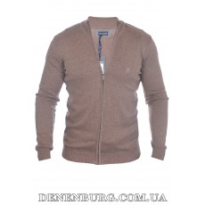  Кофта чоловіча LE GUTTI 25-862-11 коричнева