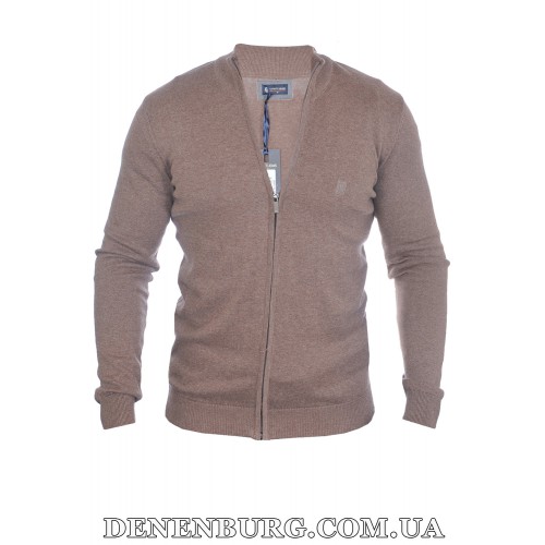  Кофта чоловіча LE GUTTI 25-862-11 коричнева