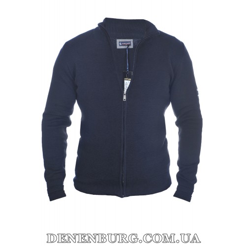  Кофта чоловіча LE GUTTI 25-870-13 темно-синя