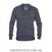  Кофта чоловіча LE GUTTI 25-873-70 темно-сіра