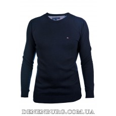  Светр чоловічий TOMMY HILFIGER 25-213 темно-синій