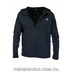  Костюм спортивний чоловічий утеплений ARMANI 25-ZZK56401-1 чорний