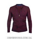 Кофта чоловіча ARMANI 26-A8312-1008 бордова