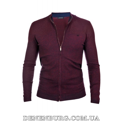 Кофта чоловіча ARMANI 26-A8312-1008 бордова