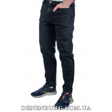 Джинси чоловічі утеплені DENIM 25-6552 темно-сірі