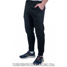  Штани спортивні чоловічі утеплені NIKE 25-510-5 чорні