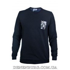  Світшот чоловічий OFF-WHITE 25-25K-00008 темно-синій