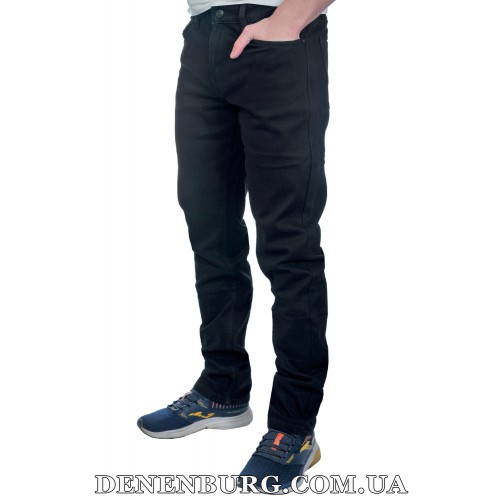 Джинси чоловічі утеплені PAGALEE 25-PC-1444 чорні