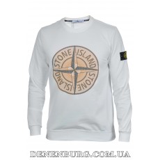  Світшот чоловічий STONE ISLAND 25-25K-9701 білий