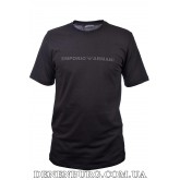  Футболка чоловіча ARMANI 25-17 чорна