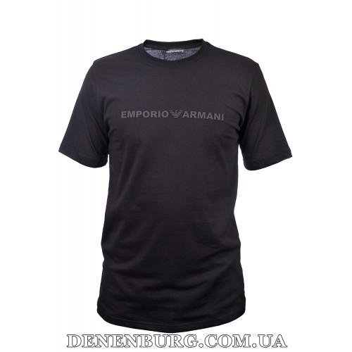 Футболка чоловіча ARMANI 25-17 чорна