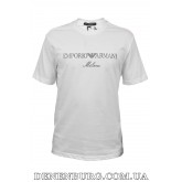  Футболка чоловіча ARMANI 25-2025 біла