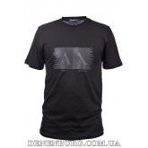  Футболка чоловіча ARMANI 25-494 чорна
