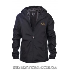  Куртка-вітровка чоловіча ARMANI 25-AR0303 чорна