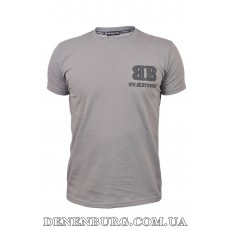 Футболка чоловіча BALENCIAGA 25-25Y-09504 сіра