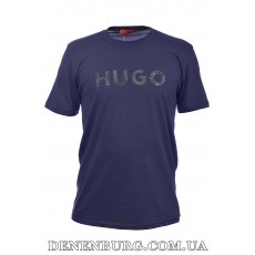 Футболка чоловіча HUGO BOSS 25-460 темно-синя