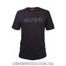  Футболка чоловіча HUGO BOSS 25-460 чорна