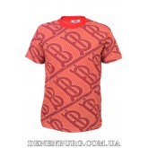 Футболка чоловіча BURBERRY 25-B502 червона