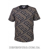  Футболка чоловіча BURBERRY 25-B502 чорна