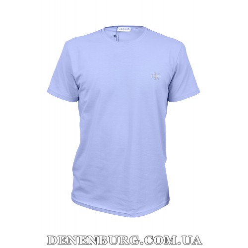  Футболка чоловіча CALVIN KLEIN 25-302-05 блакитна
