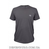  Футболка чоловіча CALVIN KLEIN 25-302-23 (B) темно-сіра