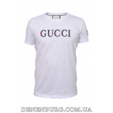  Футболка чоловіча GUCCI 25-25Y-09430 біла
