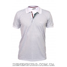 Футболка-поло чоловіча GUCCI 25-STR-034 (25-STR-532) біла
