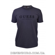 Футболка чоловіча GUESS 25-25Y-09812 темно-синя