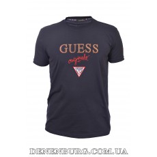 Футболка чоловіча GUESS 25-25Y-09813 темно-синя