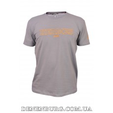 Футболка чоловіча HERMES 25-25Y-08302 сіра
