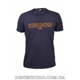 Футболка чоловіча HERMES 25-25Y-08302 темно-синя