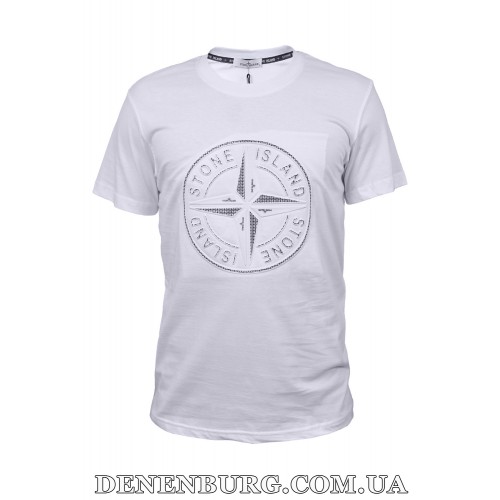  Футболка чоловіча STONE ISLAND 25-ST503 біла