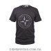  Футболка чоловіча STONE ISLAND 25-ST503 чорна